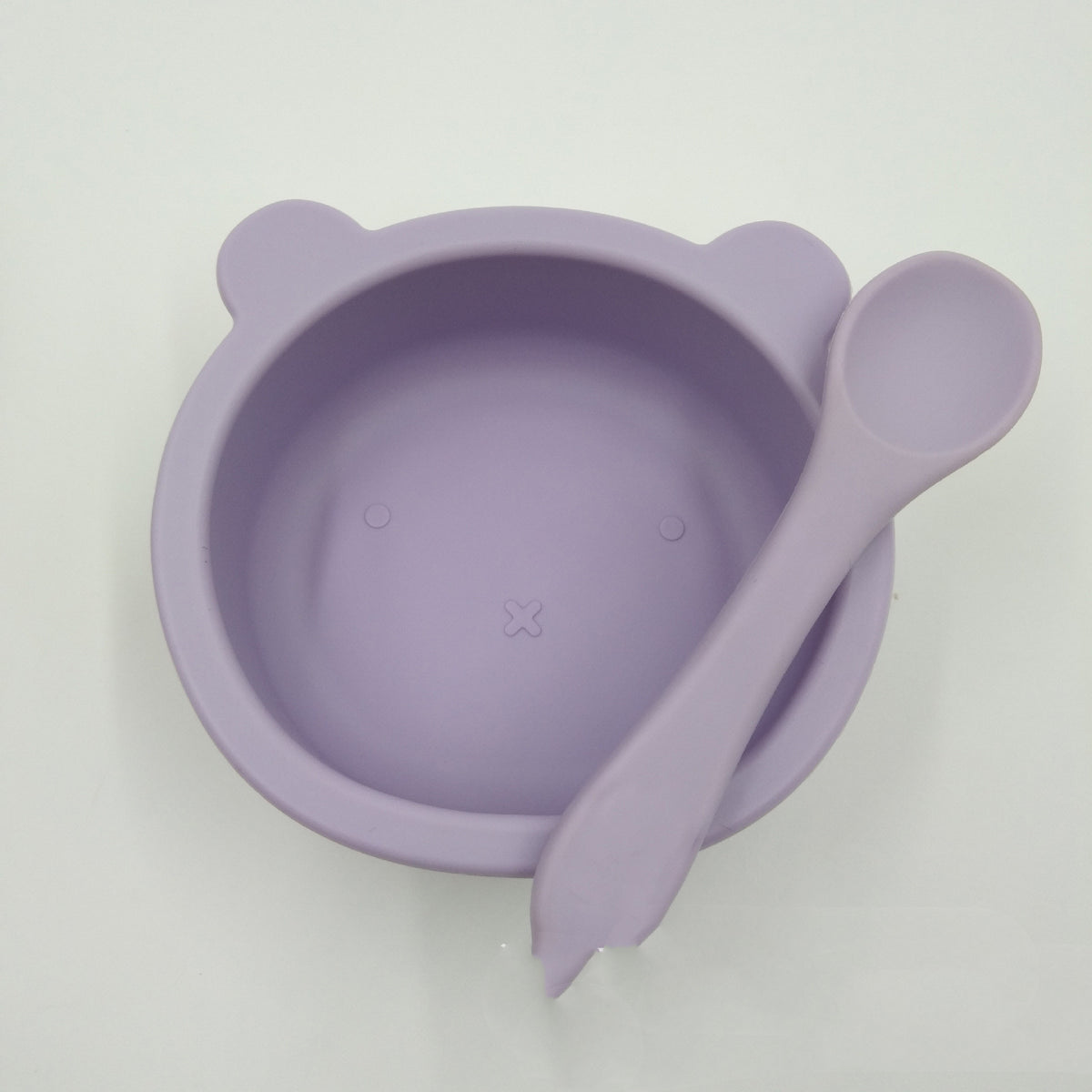 Bol de silicona con ventosa para bebé, antideslizante, colores a elegir