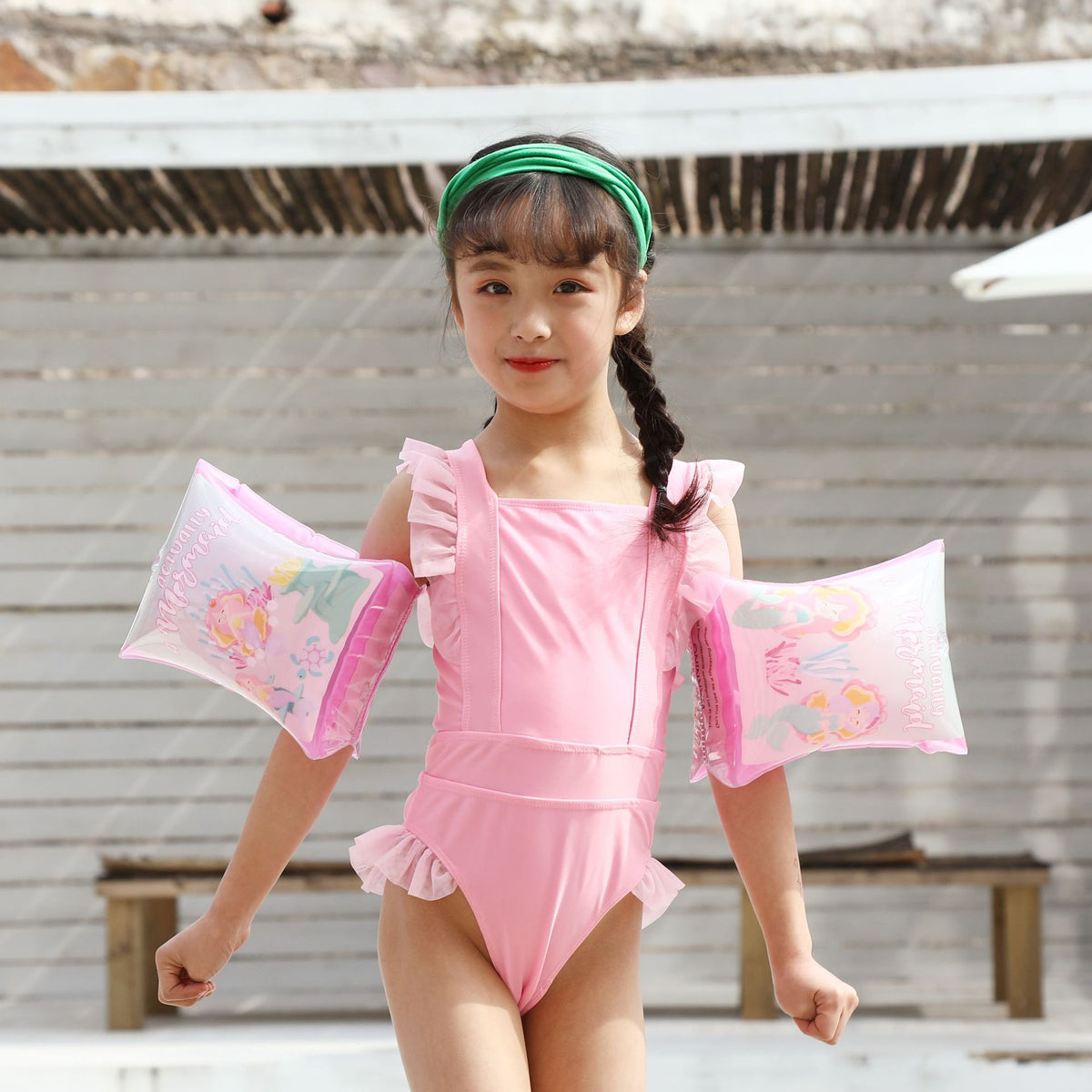 Toddler swimming arm floats