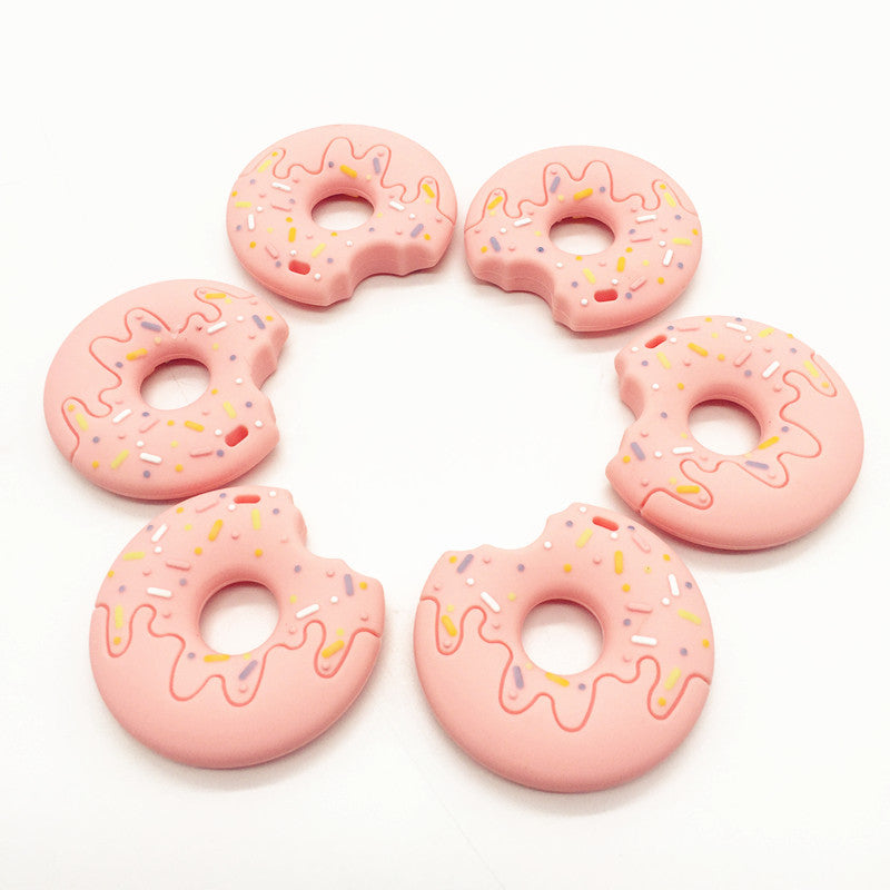 mordedor silicona galleta donut