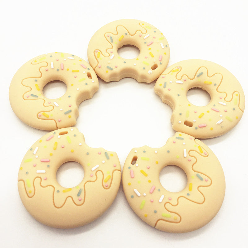 mordedor silicona galleta donut