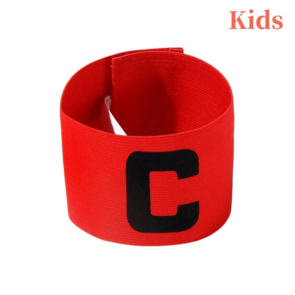 Brazalete de capitán de fútbol para niños y adultos