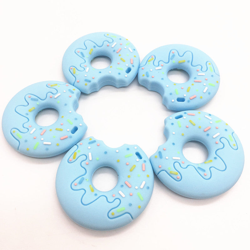 mordedor silicona galleta donut