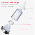 Electric baby nasal aspirator