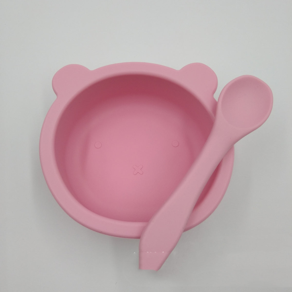 Bol de silicona con ventosa para bebé, antideslizante, colores a elegir