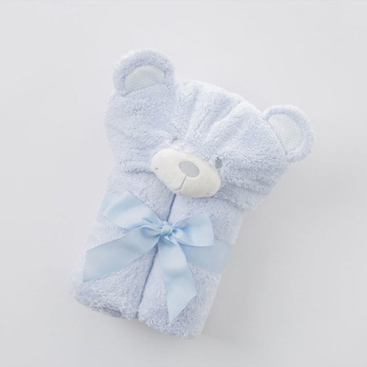 Toalla de baño para bebé con capucha