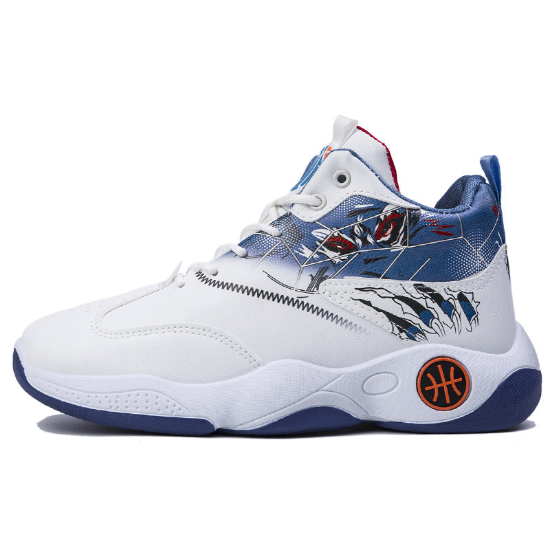 Teen high-top basketball sneakers