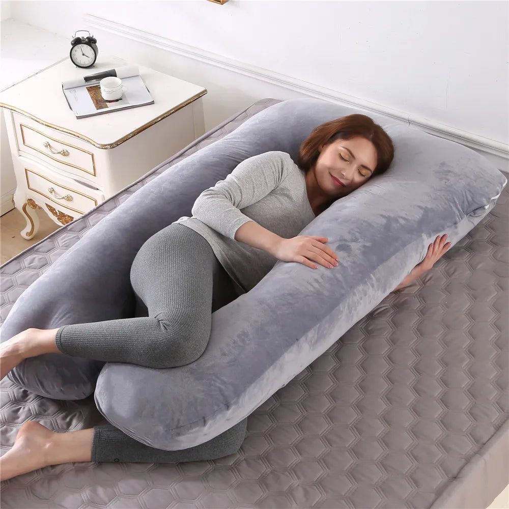 Pregnancy Pillow 130X70Cm Waist Support for Pregnant Women Sleeping Nursing Cushion Breastfeeding Maternity Body Pillow