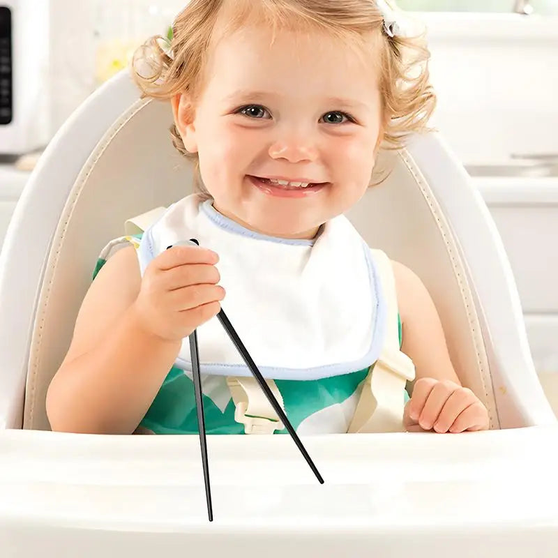Kids Training Chopsticks Panda Childrens Helpers Chopsticks Reusable Chopsticks Learning Chopstick Helper for Kids Children