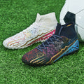 Youth soccer cleats high-top spike