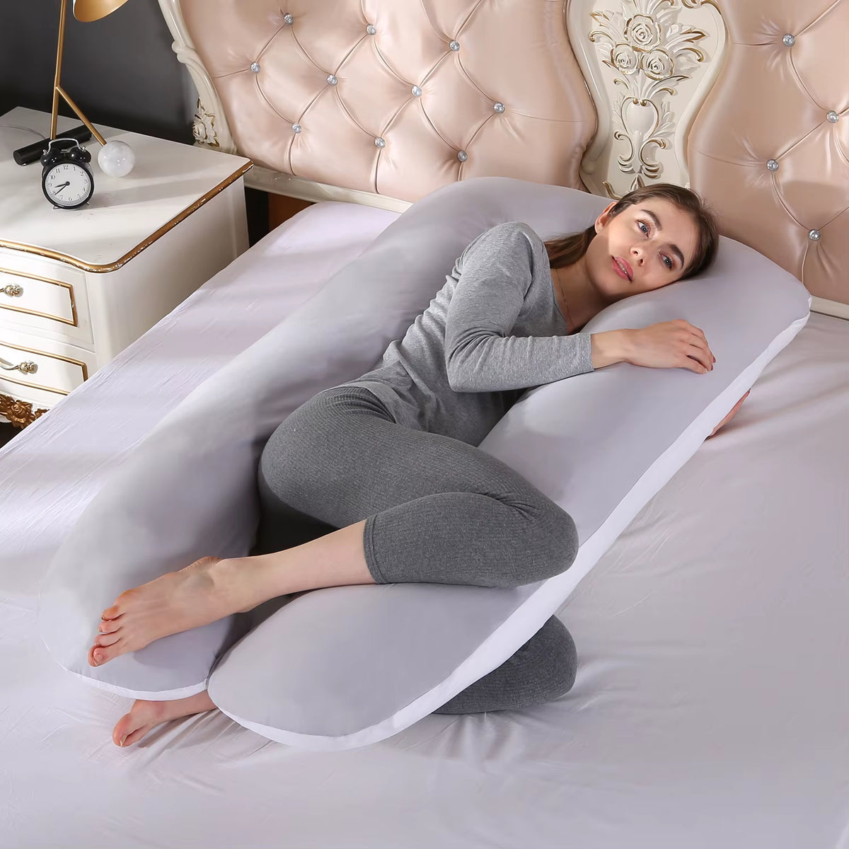 Pregnancy Pillow 130X70Cm Waist Support for Pregnant Women Sleeping Nursing Cushion Breastfeeding Maternity Body Pillow