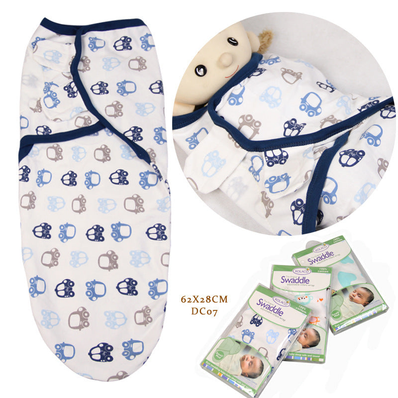 Anti-startle swaddle wrap white