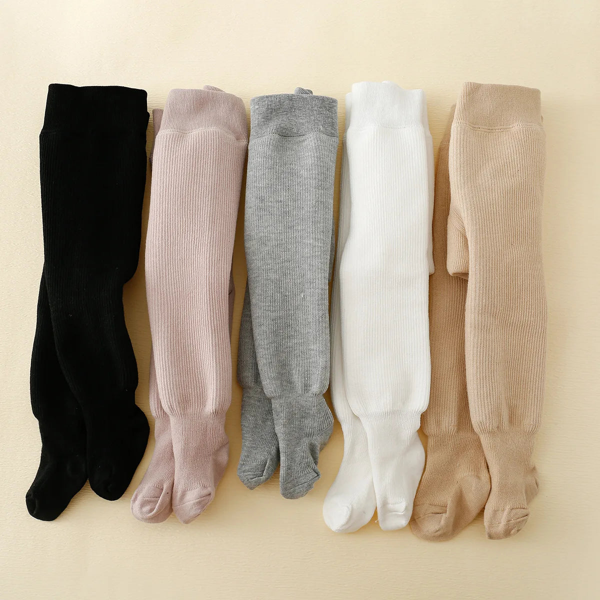 Winter Infant Baby Girls Polar Fleece Lining Stripes Leggings plus Thick Warmth Cotton Tights Toddler Kids Keep Warm Pantyhose