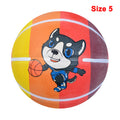 Official size 5 rubber basketball for kids