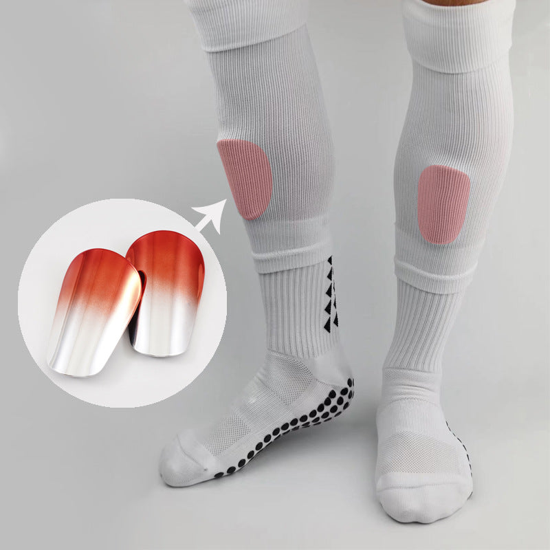 Thickened electroplated shin guards
