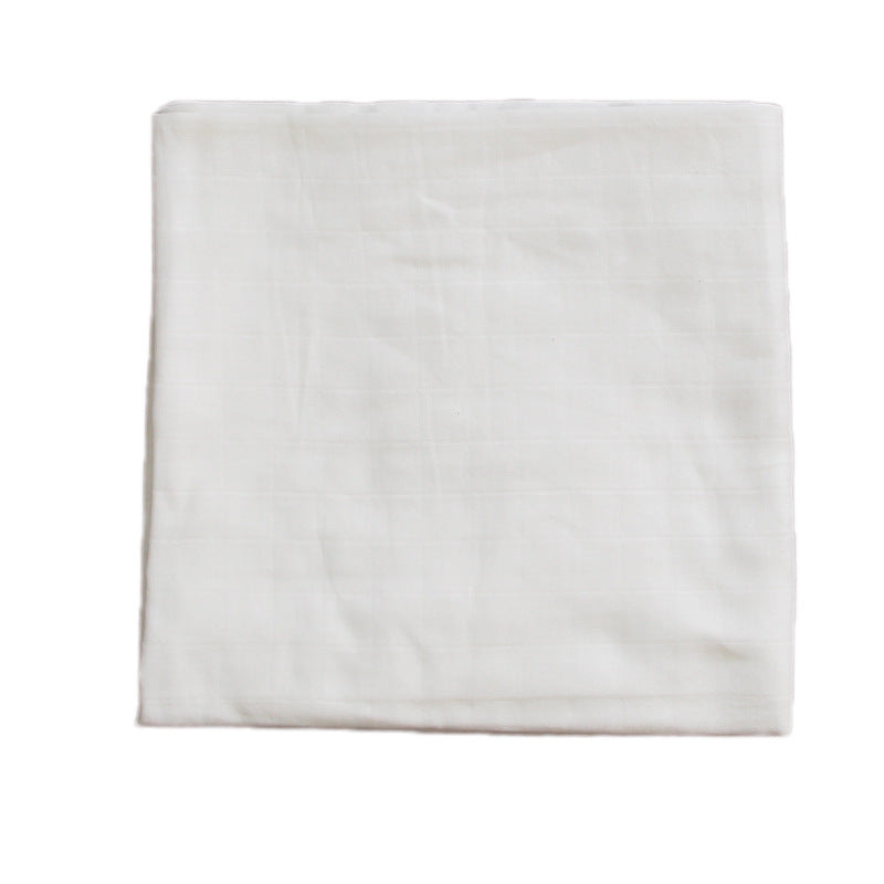 Manta envolvente de bambú y algodón para bebé (120×120 cm)
