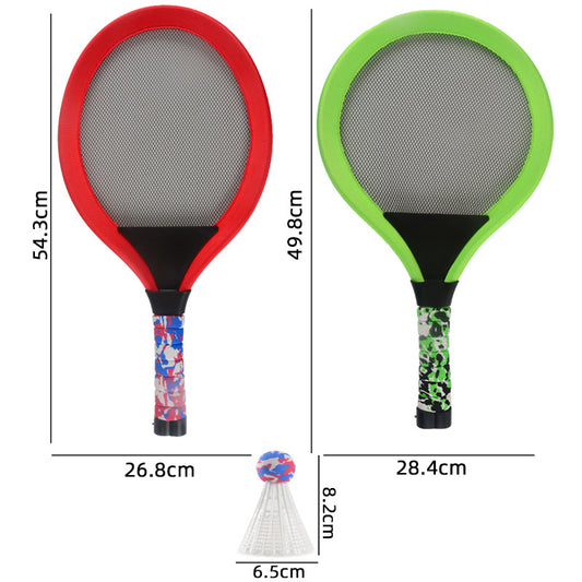 Set de raquetas de bádminton luminosas para niños