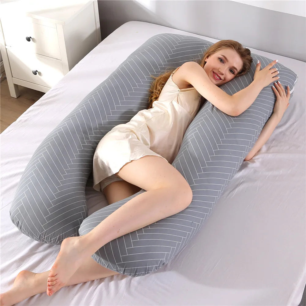 Pregnancy Pillow 130X70Cm Waist Support for Pregnant Women Sleeping Nursing Cushion Breastfeeding Maternity Body Pillow