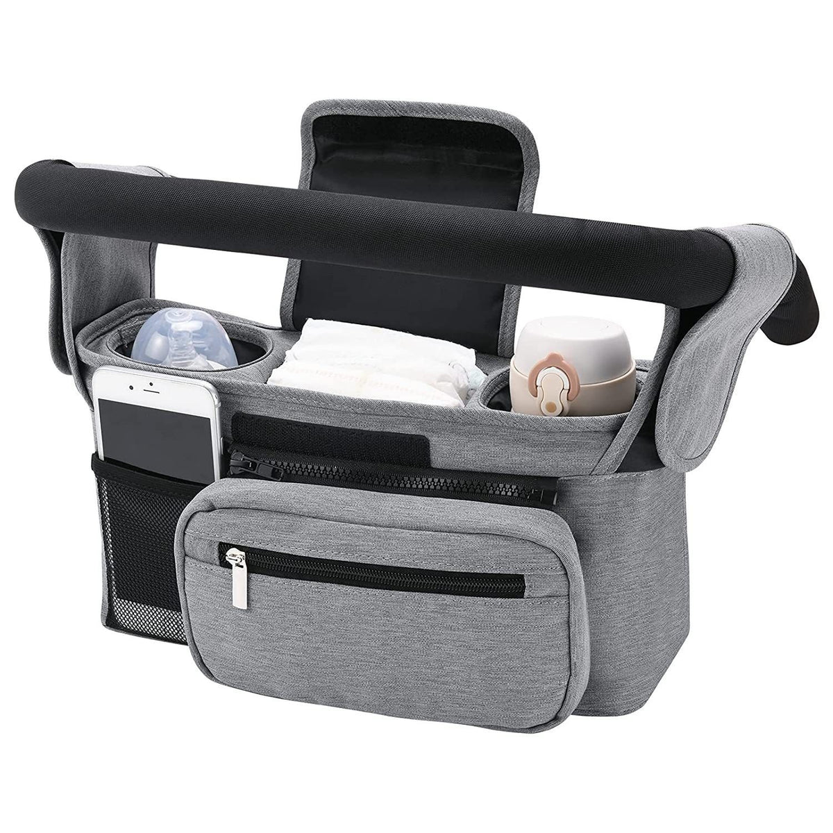 Bolsa organizadora impermeable para colgar del cochecito