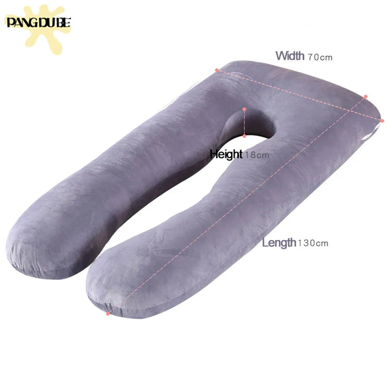 Pregnancy Pillow 130X70Cm Waist Support for Pregnant Women Sleeping Nursing Cushion Breastfeeding Maternity Body Pillow