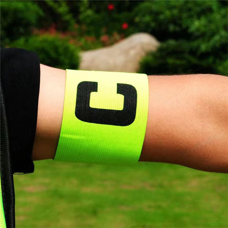 Brazalete de capitán de fútbol para niños y adultos