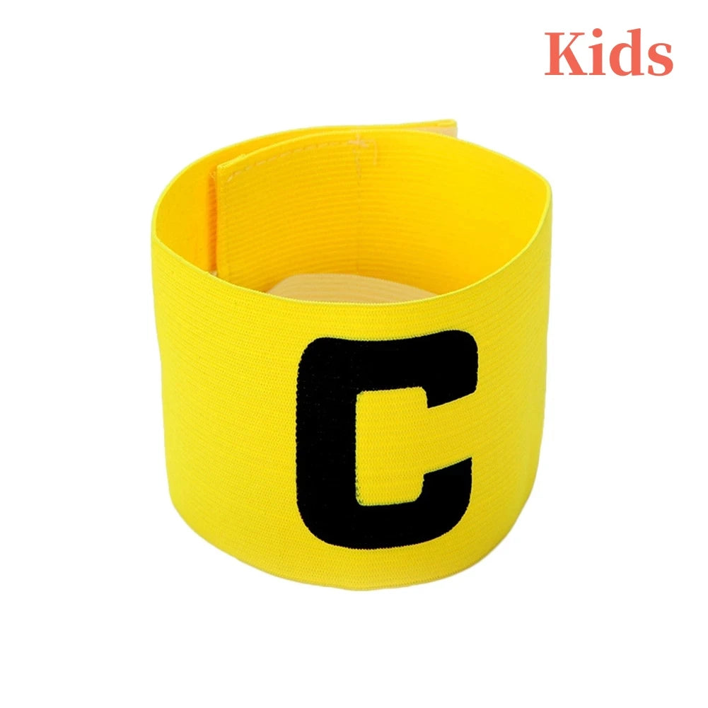 Brazalete de capitán de fútbol para niños y adultos