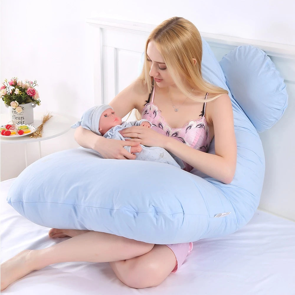 Pregnancy Pillow 130X70Cm Waist Support for Pregnant Women Sleeping Nursing Cushion Breastfeeding Maternity Body Pillow