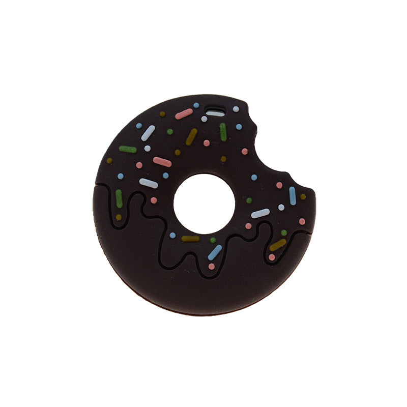 Mordedor de silicona tipo galleta con relieves