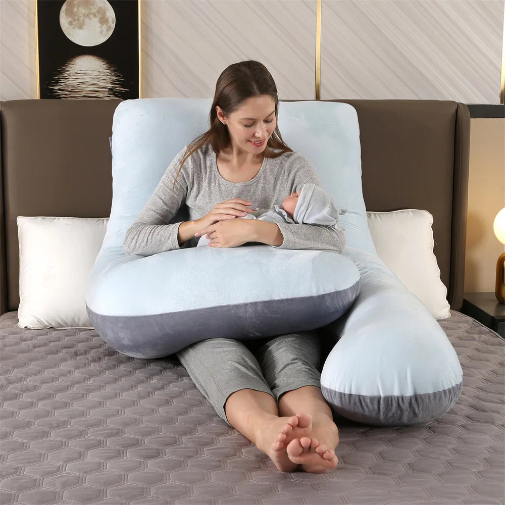 Pregnancy Pillow 130X70Cm Waist Support for Pregnant Women Sleeping Nursing Cushion Breastfeeding Maternity Body Pillow